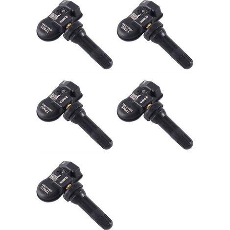 Adatto per 5 sensori di pressione pneumatici TPMS programmabili da 315 MHz + 433 MHz, 2 in 1, compatibile con Autel Tool TS408, TS508 e ITS600 MX.