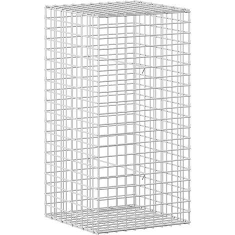 vidaXL Gabion con Filo da 3,5 mm e Maglia da 5x5 cm 50x50x100 cm (1/5)