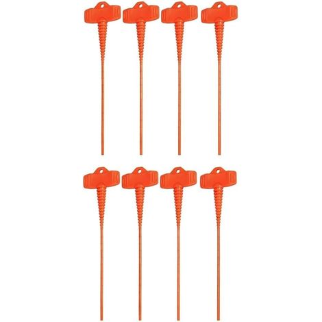 Outil de nettoyage pour embouts, embout applicateur de mastic, outil de débouchage de cartouches pour pistolets, outil d'ouverture et de nettoyage de tuyaux en silicone (8 pièces) (1/5)
