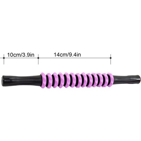 Bâton de massage musculaire rouleau pour corps, outil de massage profond avec poignée antidérapante, kit de récupération sportive, accessoire de physiothérapie (1/5)