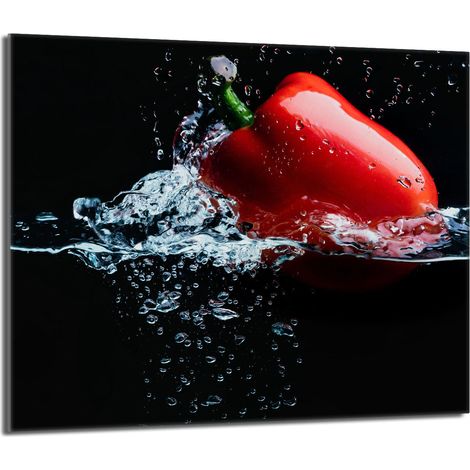 Protezione per piano cottura in vetro 60x52 Paprika (1/5)