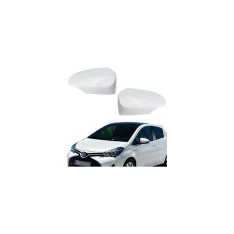 – Außenspiegelabdeckung für Yaris 2012–2020 – Robustes ABS-Gehäuse – Kratzschutz – Einfache Montage