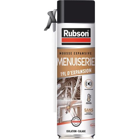 Expansionsschaum für Tischlerarbeiten 19l Rubson 500ml - Rubson