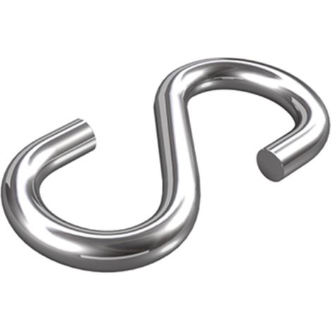 dörner + helmer 4910074 S-Haken Ø 4 mm 32 mm Edelstahl A2 20 St. (1/2)