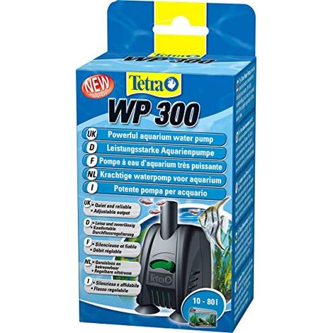 Tetra TEC WP 300 Pompa d'acqua per circolazione dell'acqua pulita in acquari, 10-80 litri (1/3)
