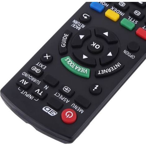 Télécommande - PANASONIC - N2QAYB000350 - Compatible avec plusieurs modèles - Noir - Simple (1/4)