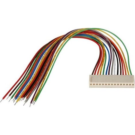 Connecteur avec cable pour ci - femelle - 15 contacts / 20cm