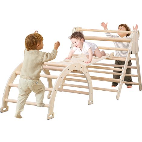 Randaco kletterdreieck Kletterndes Dreieck Kletterbogen Kletterbrett für Kleinkinder ab 2 Jahre