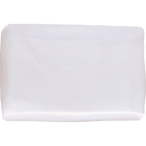 Piovaccari Tovaglia Satin Table Cloth H 150 Cm L 3 Mt Bianco