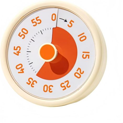 Bunter visueller Timer für Kinder – EINNENFFER – Zeitmanagement-Tool, attraktives Design, einfach zu bedienen und tragbar, ideal zum Lernen, für Aktivitäten und zum Kochen (1/5)