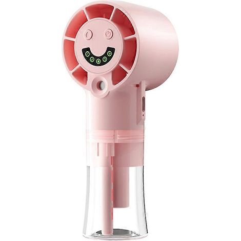 Mini ventilateur brumisateur portable, ventilateur humidificateur à tour de cou, ventilateur brumisateur à main, petit ventilateur rafraîchissant personnel d'extérieur C (1/5)