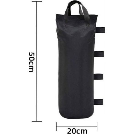 Sac Lestage Sable - 4 Pièces - Pour Tonnelle Gazebo Pavillon - Matière Oxford 600D PVC - Capacité 10 Kg Par Sac (1/4)