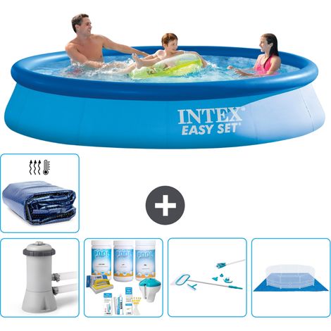 Intex Piscina Easy Set Rotonda - 366x76 cm - 8-pezzi  S20242 (1/5)