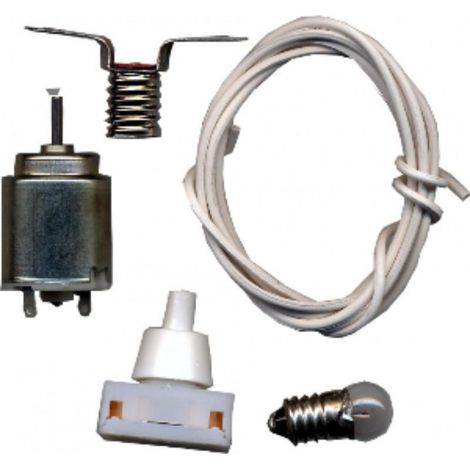 FPLUS kit motor+cable+int.+portl.+lamp. , Kit escolar para trabajos manuales.
