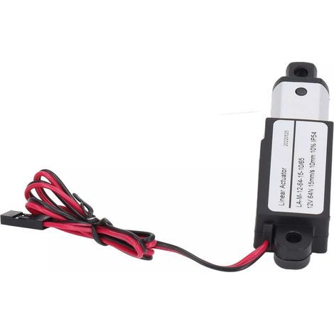 12V Elektrischer Mikro-Linearantrieb aus Aluminium ABS Miniatur DC Stromversorgung Mini-Aktuator für landwirtschaftliche Maschinen (10mm)