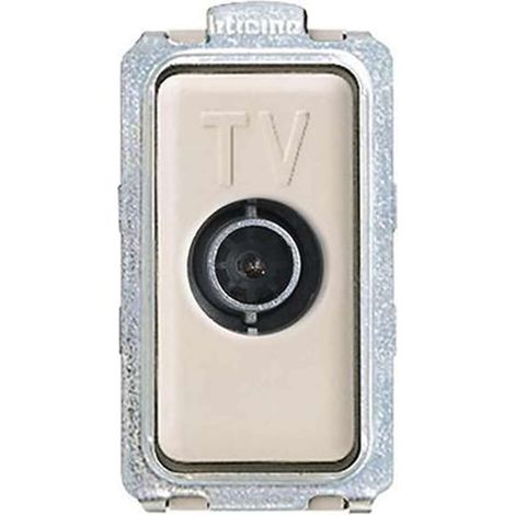 Direkte koaxiale TV-Buchse für Einzelplatzsysteme Bticino Magic 5202D