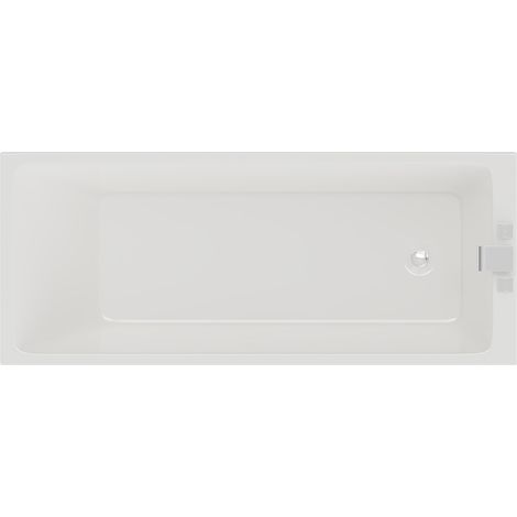 Slim Edge 1700mm x 750mm Straight Single Ended Bath (1/5)
