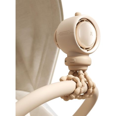 Ventilatore per passeggino di grandi dimensioni, ventilatore per culla senza pale, ventilatore da scrivania portatile ricaricabile, ventilatore per seggiolino auto con purificazione dell'aria e tecnol (1/5)