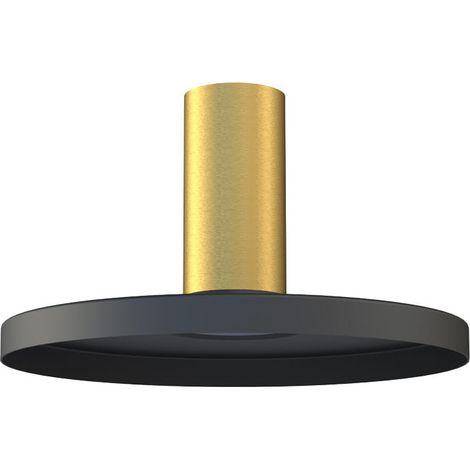 Abat-jour suspension plat noir/or Nowodvorski Hermanos