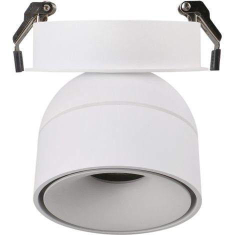 Empotrable techo tilt UKU1 Corte de fase L,C LED COB 7W 881lm(711lm)/913lm(695lm)/954lm(737lm) CRI90 2700K/3000K/4000K 28º Blanco Blanco