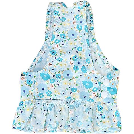 4 robes pour chiens et chats, robe fleurie, coton, tailles S à XL, pour petits chiens et chatons (1/5)
