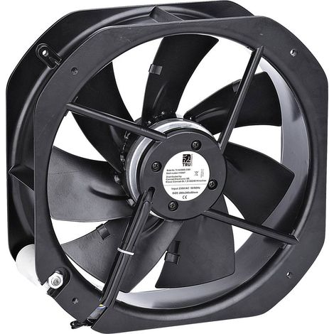 TRU COMPONENTS TC-NA28080-230B1 Ventola assiale 230 V/AC 2570 m³/h (L x L x A) 280 x 280 x 80 mm (1/2)