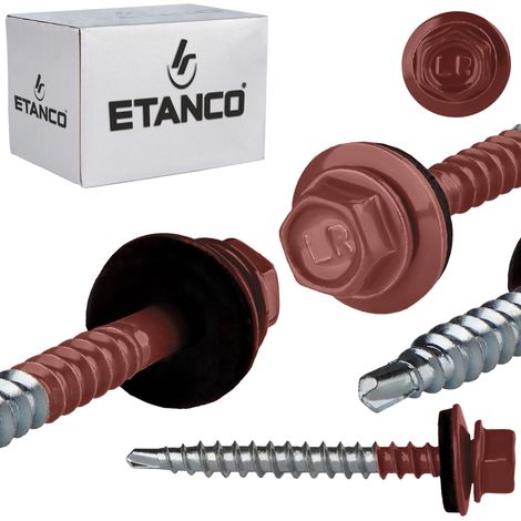 Tornillos Farmer GTF2 Z14 4,8x50mm RAL 3009 (1/5)