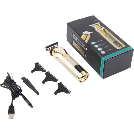 Tondeuse à cheveux pour hommes USB, tondeuse à cheveux domestique, tondeuse à poudre puissante pour salon de coiffure (1/5)