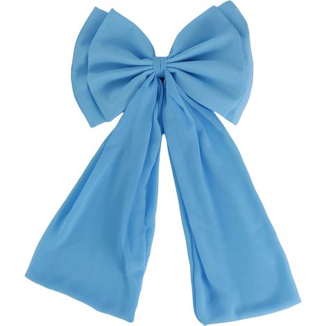 Bow De Noël - Double Couche - 45 cm - Rubans Flottants 2 m - Décoration Suspendue Pour Arbre, Rampe Et Cheminée - 1 Pièce (1/5)