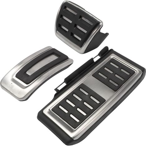 Brems- und Kupplungspedal-Set für Golf 7 A3 8 V S3 RS3 Sp0rtback Le0n 5F Oc-tavia 5E TT Q3 5Q1864551 Edelstahl