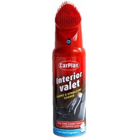 Schiuma detergente per interni Carplan con spazzola 400 ml