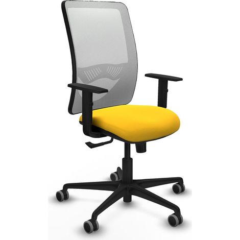 Sedia ufficio piqueras y crespo ergonomica nera schiuma alta densita (1/2)