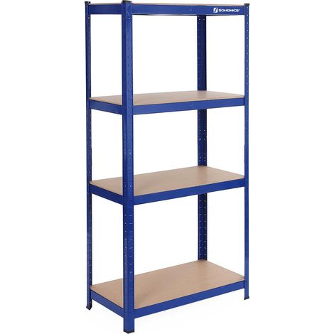 Étagère de Rangement à 4 Niveaux, 40 x 80 x 160 cm (1/5)