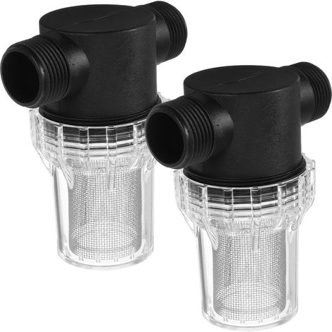 Filtre à Sédiments pour Eau de Puits Crépine de Filtre en Ligne en Pvc pour Tuyau D arrosage Irrigation Goutte à goutte et Machines (1/5)