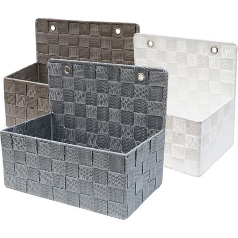 MAURY'S BASKET MENSOLA 1 PIANO 25 X 15 X 22 H COLORI ASSORTITI (1/4)