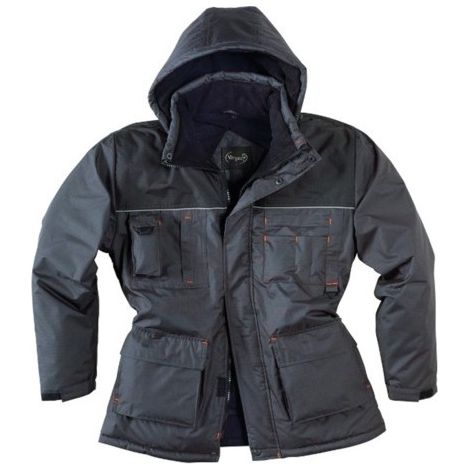 Parka Palawa Noire Imperméable, Résistante, Taille Xxl - Générique (1/2)