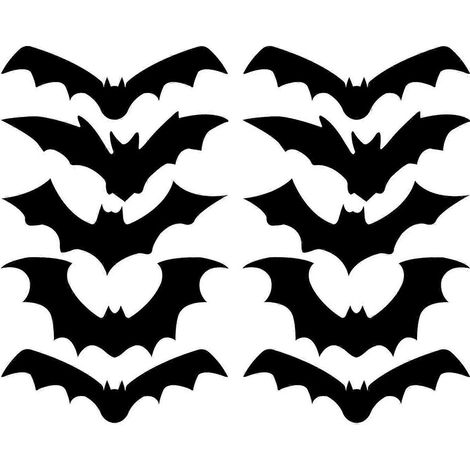 Autocollants imperméables d'Halloween pour une ambiance festive et des décorations pour la maison et la chambre. (1/3)
