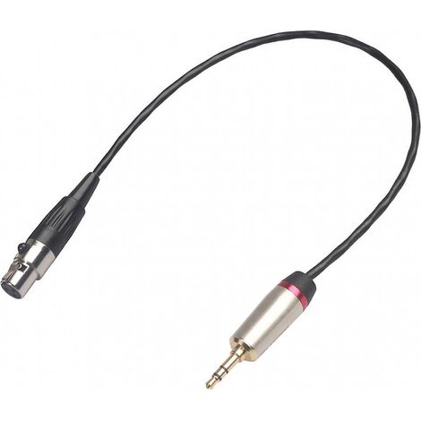 3,5-mm-Klinkenstecker auf XLR-Buchse Mikrofon-Audiokabel, 1 m (1/5)
