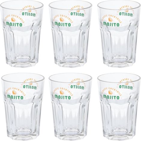 Table Passion - Verre à Mojito Beach club 38 cl (lot de 6) (1/2)