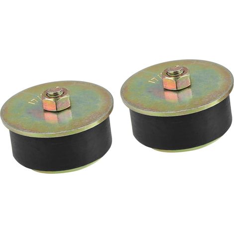 2pcs Voiture Caoutchouc Expansion Gel Prise Apte 1-7/8" à 2" 47mm-50mm Remplacement d'article (1/5)