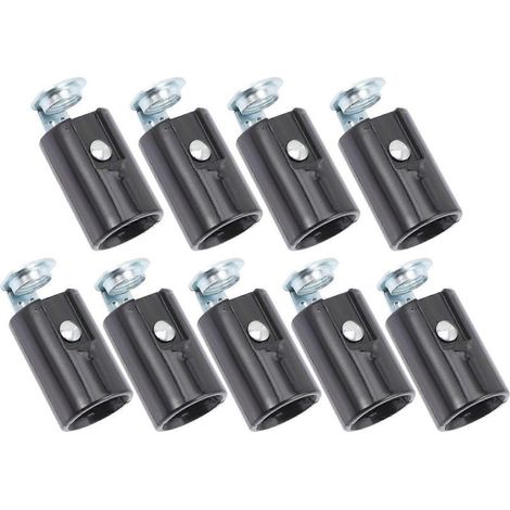 Set mit 9 Kerzenlampenfassungen, Kronleuchterlampenhaltern, Kerzenfüßen (1/5)