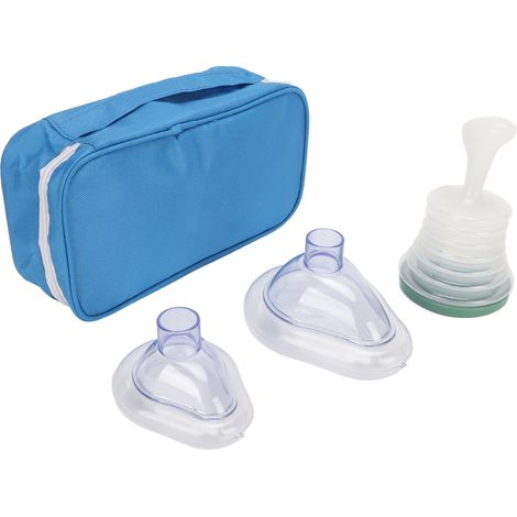 Kit d'aspiration d'urgence pour adultes et enfants - Outil de désobstruction faciale vert, dispositif anti-étouffement (1/5)
