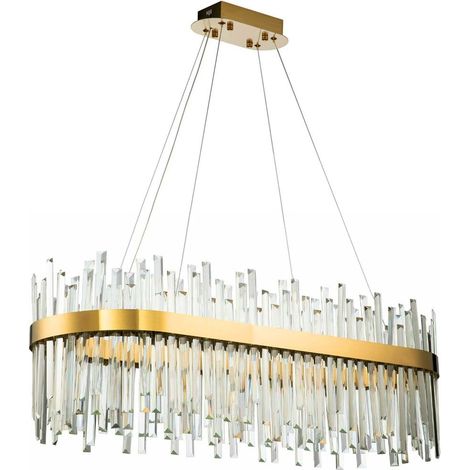 TOOLIGHT HÄNGELAMPE APP1513-CP80 BRUSH GOLD