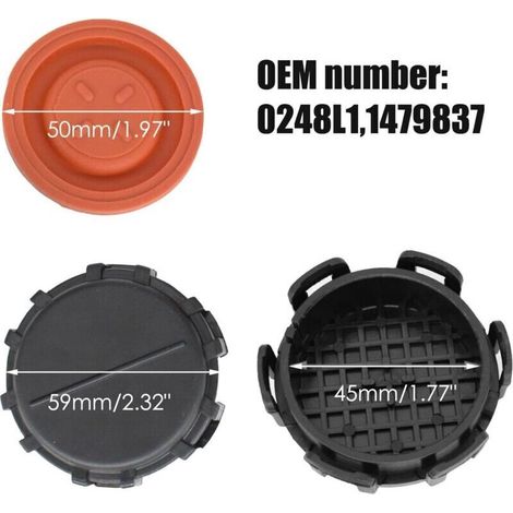 Kit réparation couvercle PCV 1.6 HDi/D/TDci – Plastique haute résistance – 0248L1 1479837 (1/3)