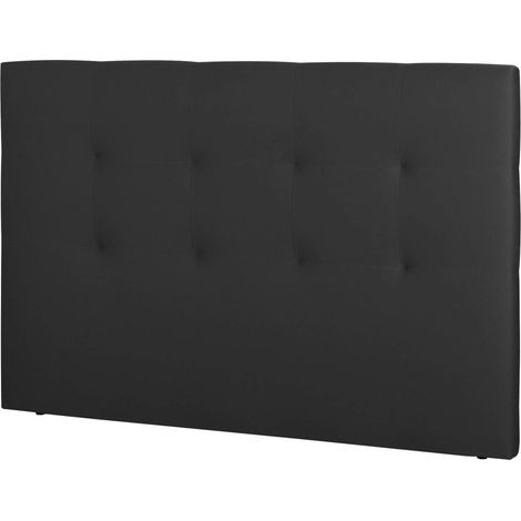 Tête de lit Orane Anthracite L. 190 cm - Tendance & moderne - Fabrication française (1/2)