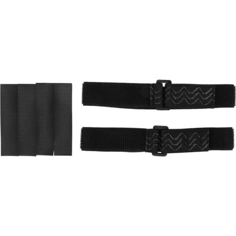 2 pièces de fixations anti-dérapage pour bottes, avec 4 bandes adhésives pour maintien sécurisé (1/5)