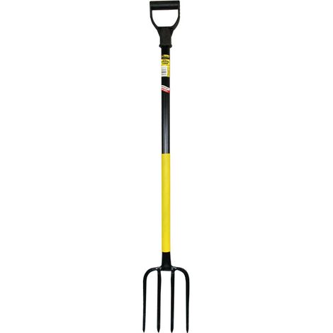 Horquilla de jardín de 4 puntas con mango en Y de plástico - G-200-0410
