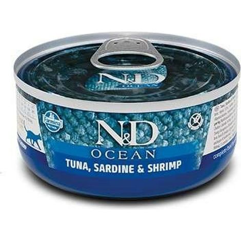 Farmina n&d cat ocean tuna,sardine&shrimps 70g
