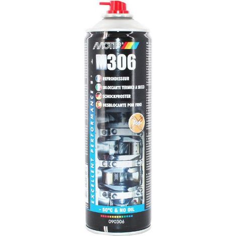 Refroidisseur de piece motip m306 (debloque les assembalbles par baisse soudaine de temperature -50°c) (spay 500ml)
