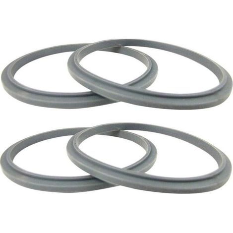 Accessoires pour presse-agrumes Nutri,Joint de couvercle Nutri Juicer,Joint d'étanchéité pour presse-agrumes Bague d'étanchéité blanche, pour presse-agrumes maison Nutri 600W/900W(4pc) (1/5)